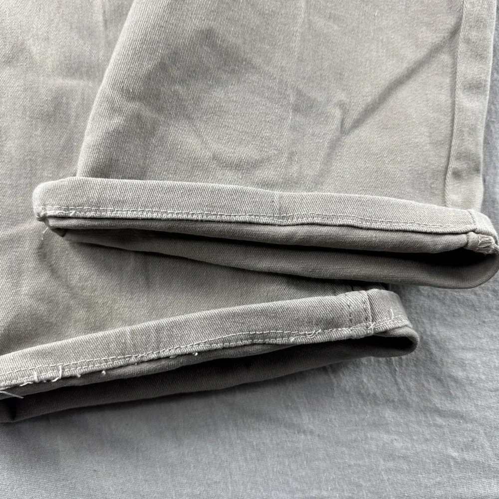 Grand River Jeans Mens 44x25 Beige Denim Pants Stretch Regular Straight Fit READ